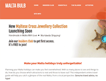 Tablet Screenshot of maltabulb.com